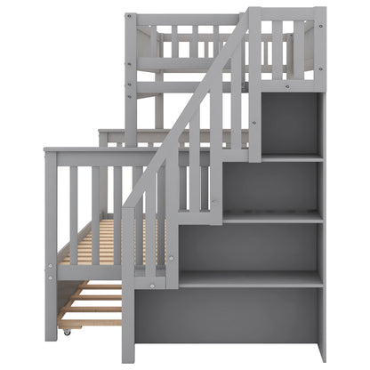 Bunk Bed With Staircase - The Sleep Loft - Online Mattress Showroom NYC