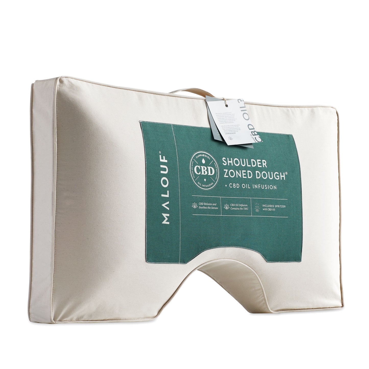 Shoulder Zoned Dough + Cannabidiol Infusion - Pillow - The Sleep Loft - Online Mattress Showroom NYC
