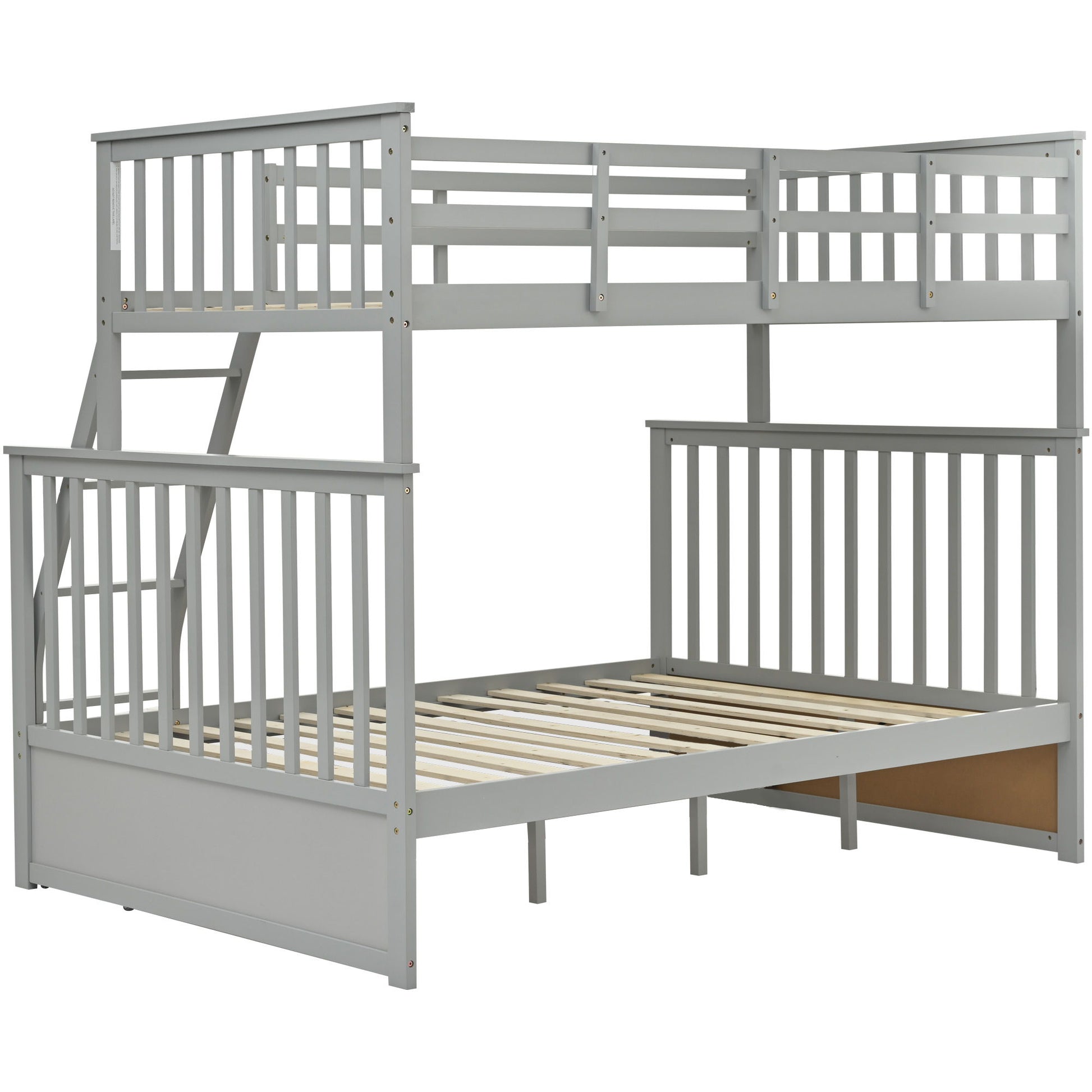 Bunk Bed With Ladder, And Safety Guard Rails - The Sleep Loft - Online Mattress Showroom NYC