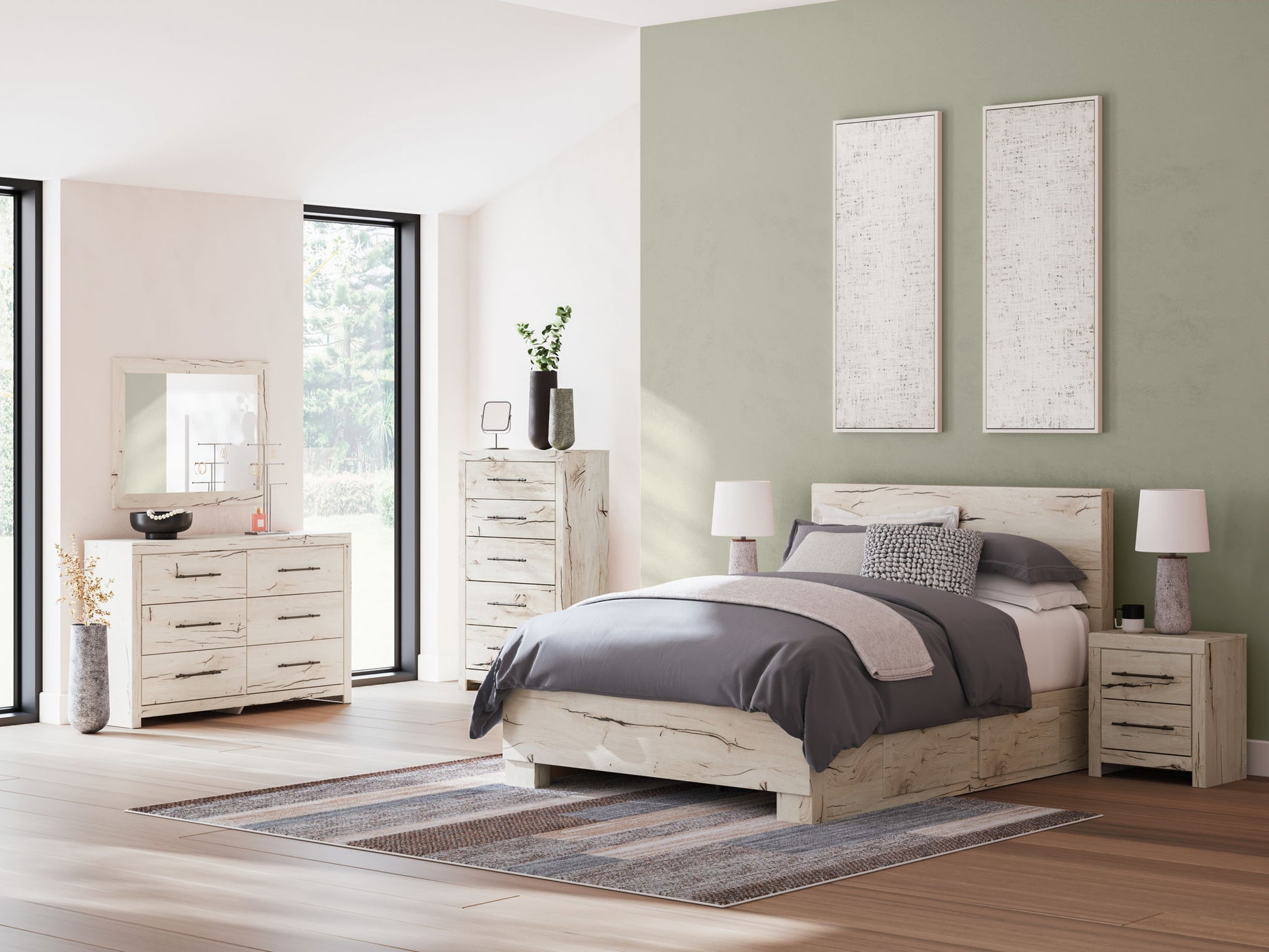 Lawroy - Panel Bed With Storage - The Sleep Loft - Online Mattress Showroom NYC