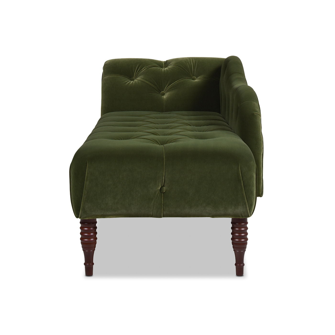 Samuel - Tufted Roll Arm Chaise Lounge - The Sleep Loft - Online Mattress Showroom NYC