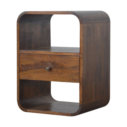 Curve Drawer Nightstand - The Sleep Loft - Online Mattress Showroom NYC