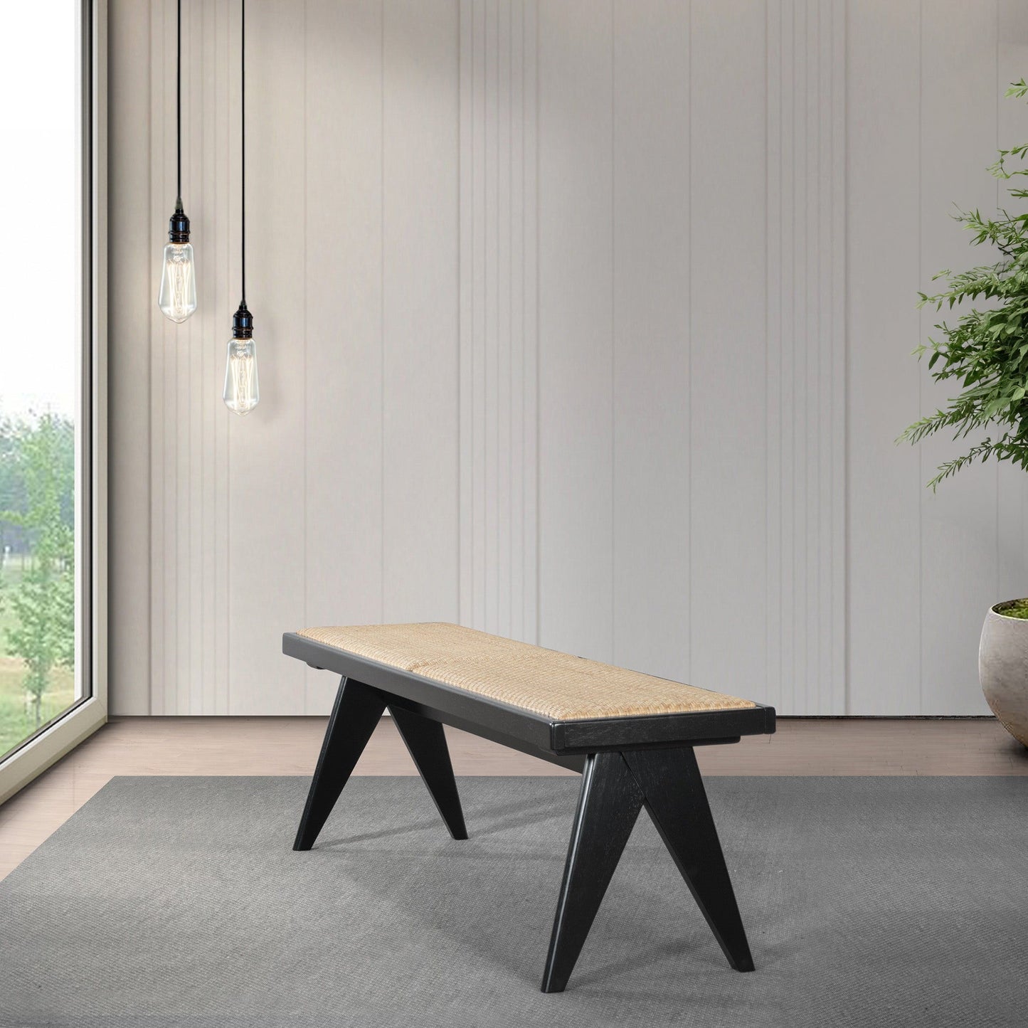 Keira - Modern Aesthetics Bench - The Sleep Loft - Online Mattress Showroom NYC