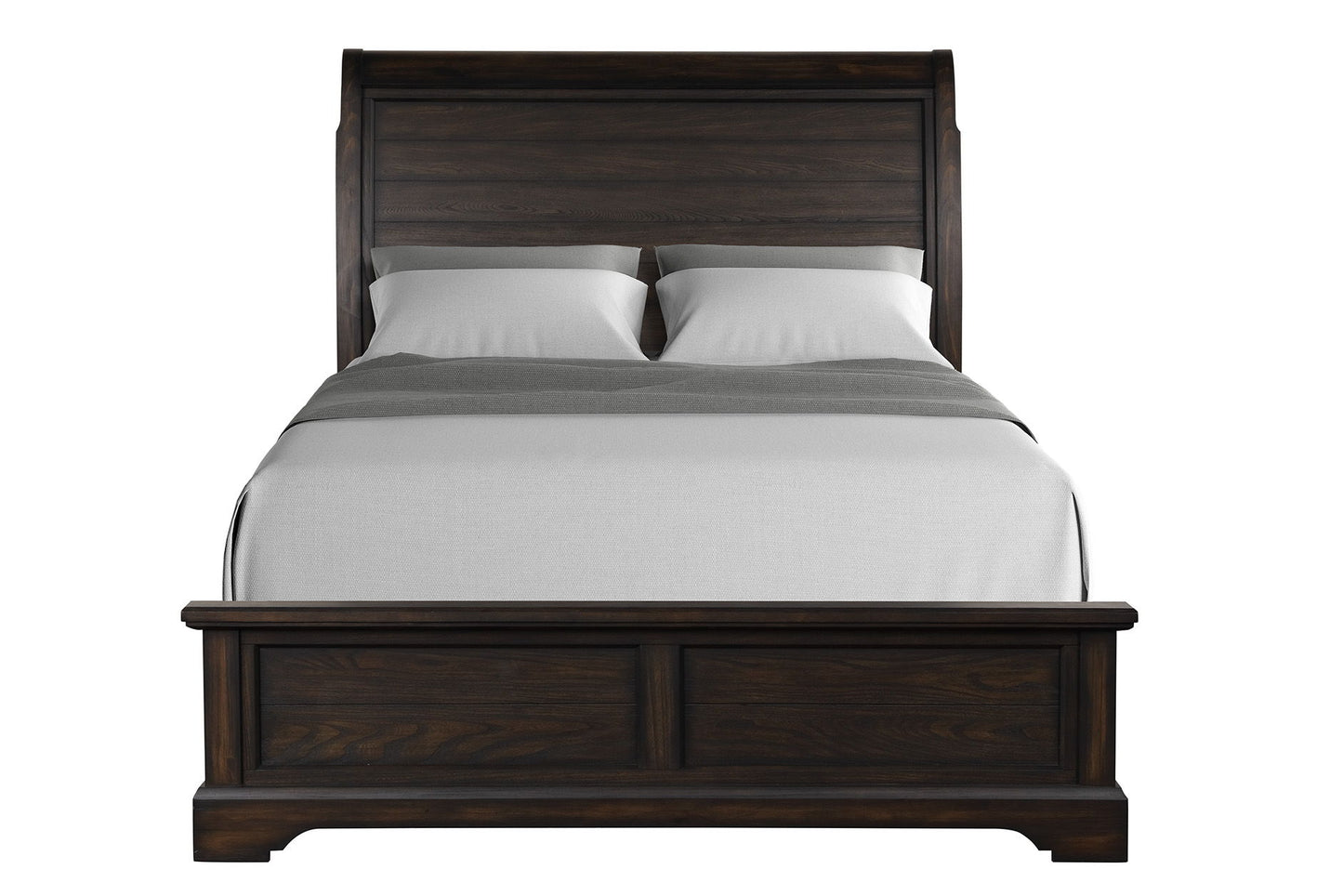 Crafted Sleigh Bed - The Sleep Loft - Online Mattress Showroom NYC