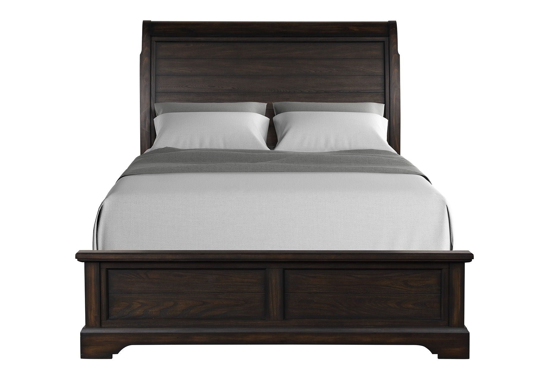 Crafted Sleigh Bed - The Sleep Loft - Online Mattress Showroom NYC