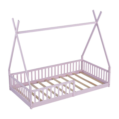 House Shaped Design Bed With Fence - The Sleep Loft - Online Mattress Showroom NYC