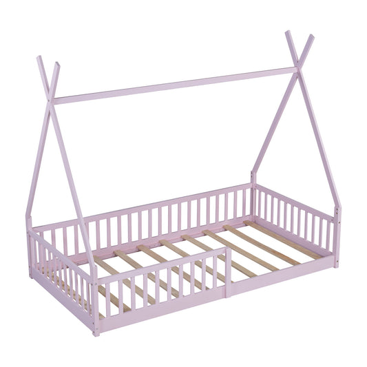 House Shaped Design Bed With Fence - The Sleep Loft - Online Mattress Showroom NYC