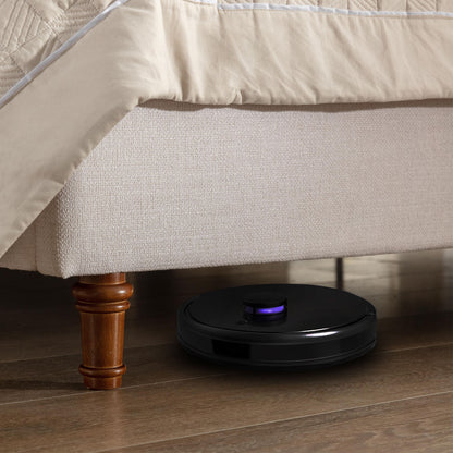 Hannah - Upholstered Wingback Bed Size / Tall Headboard Upholstered King Bed / Premium Textured Canvas Chenille Look / Minimalist Designs / No Box Spring Needed - The Sleep Loft - Online Mattress Showroom NYC