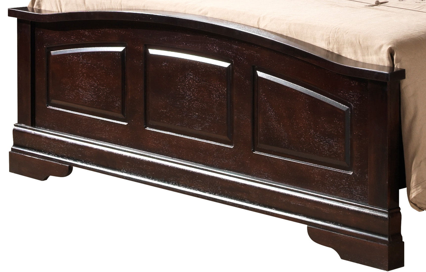 Panel Sleigh Bed Elegantly Crafted - The Sleep Loft - Online Mattress Showroom NYC