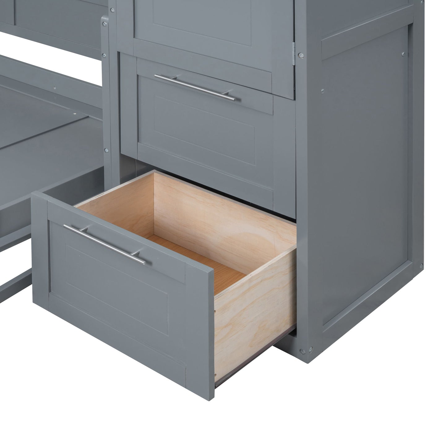 Murphy Wall Bed With Closet And Drawers - The Sleep Loft - Online Mattress Showroom NYC