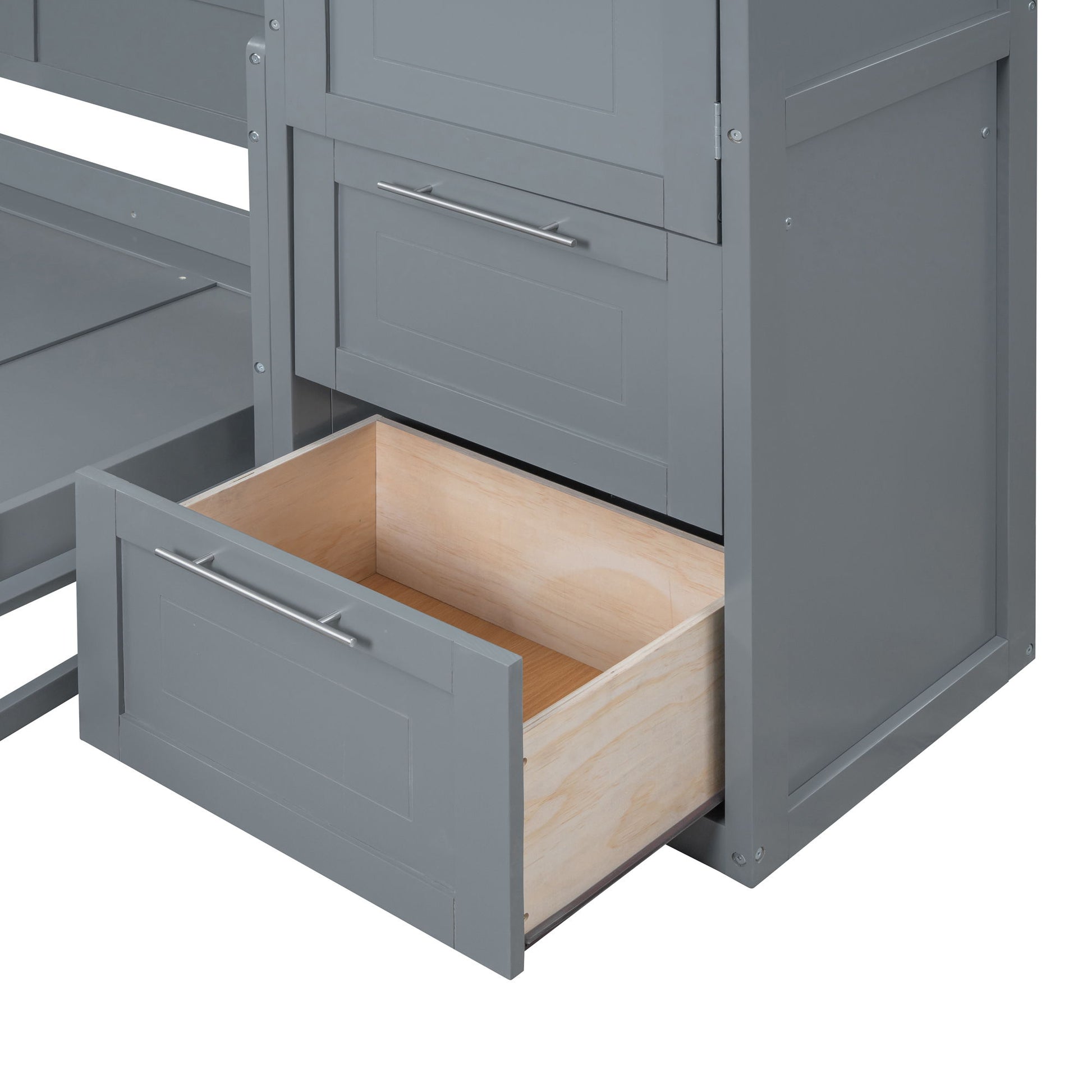 Murphy Wall Bed With Closet And Drawers - The Sleep Loft - Online Mattress Showroom NYC