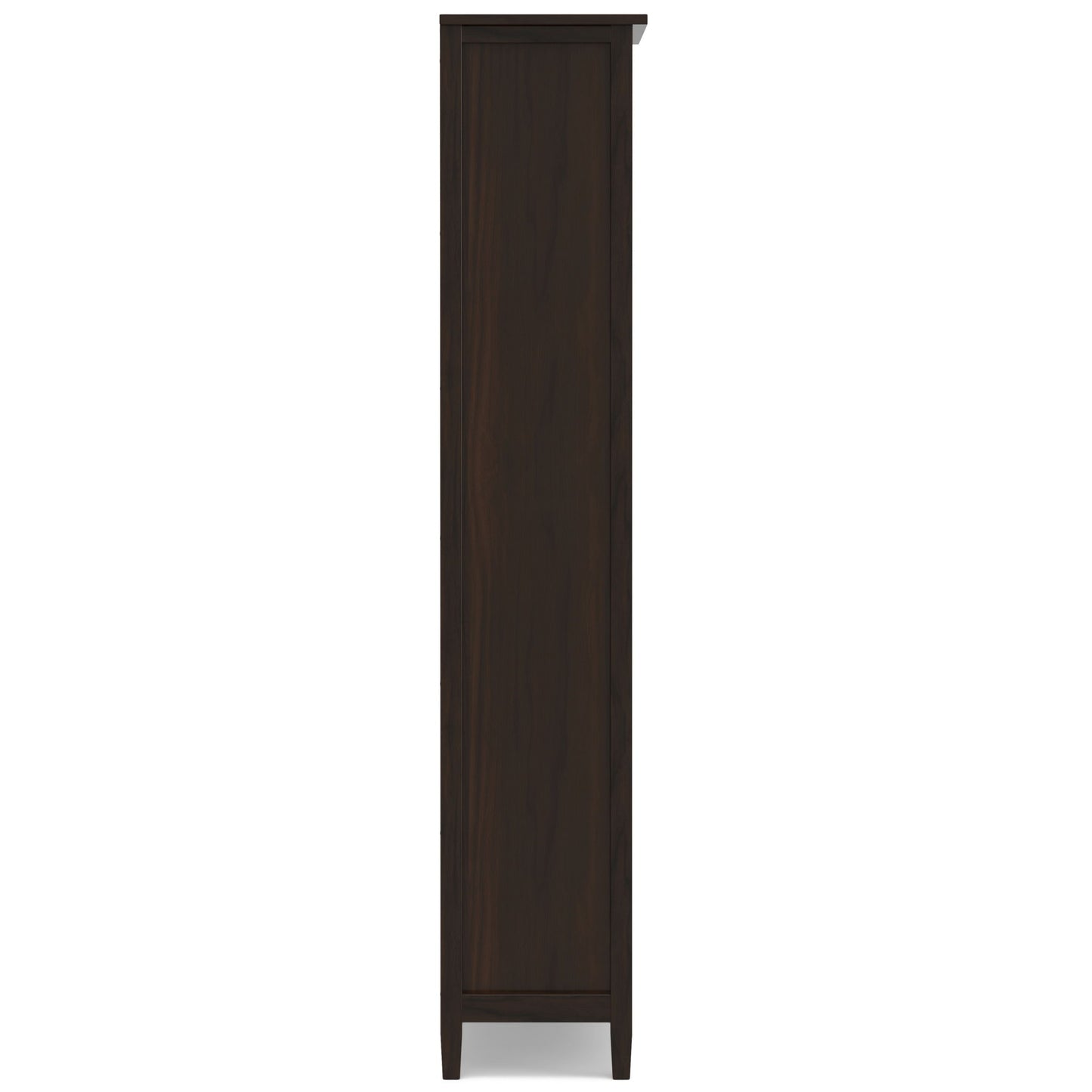Warm Shaker - 5 Shelf Bookcase - The Sleep Loft - Online Mattress Showroom NYC