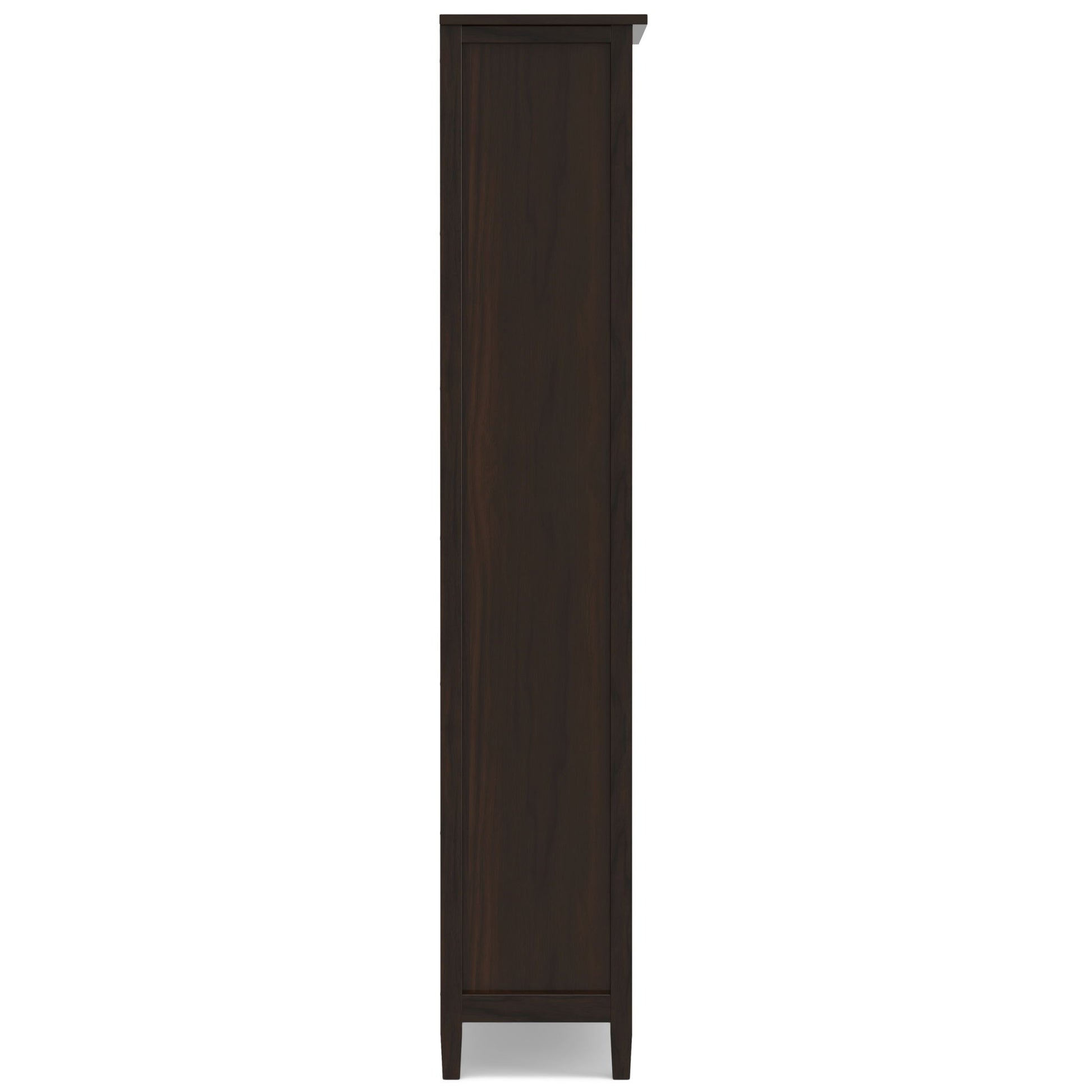 Warm Shaker - 5 Shelf Bookcase - The Sleep Loft - Online Mattress Showroom NYC