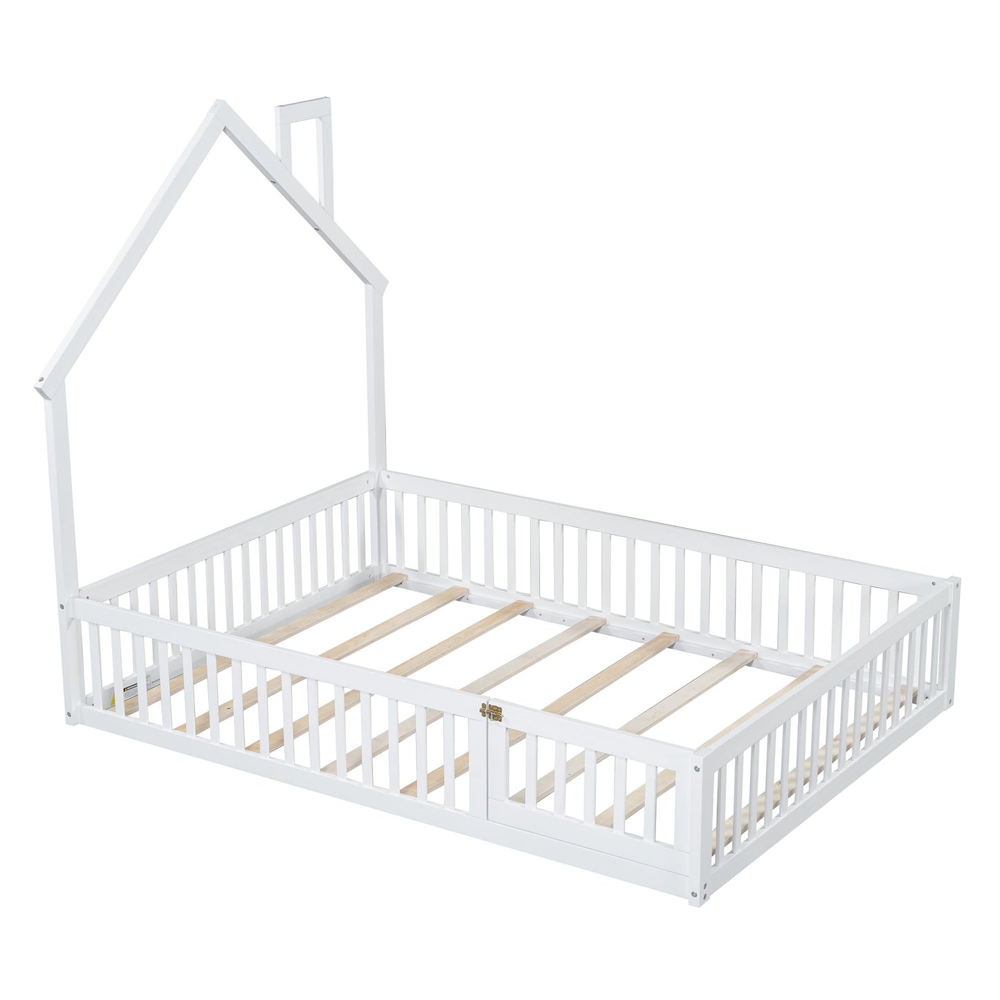 House Platform Bed With Guardrail - The Sleep Loft - Online Mattress Showroom NYC