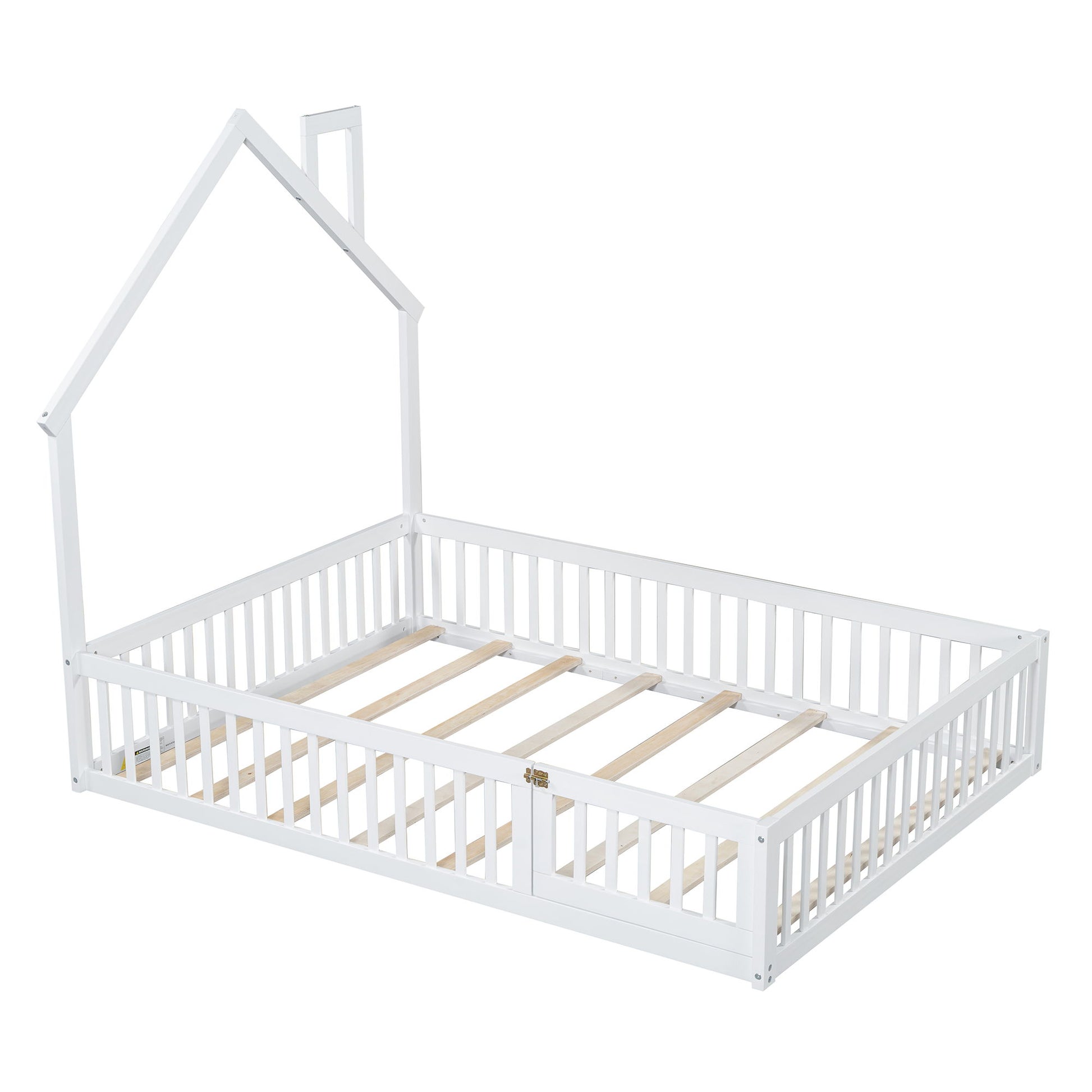 House Platform Bed With Guardrail - The Sleep Loft - Online Mattress Showroom NYC