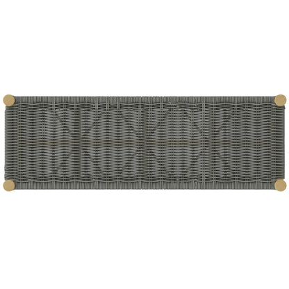 Dahlia - Outdoor Indoor Contemporary Bench - The Sleep Loft - Online Mattress Showroom NYC