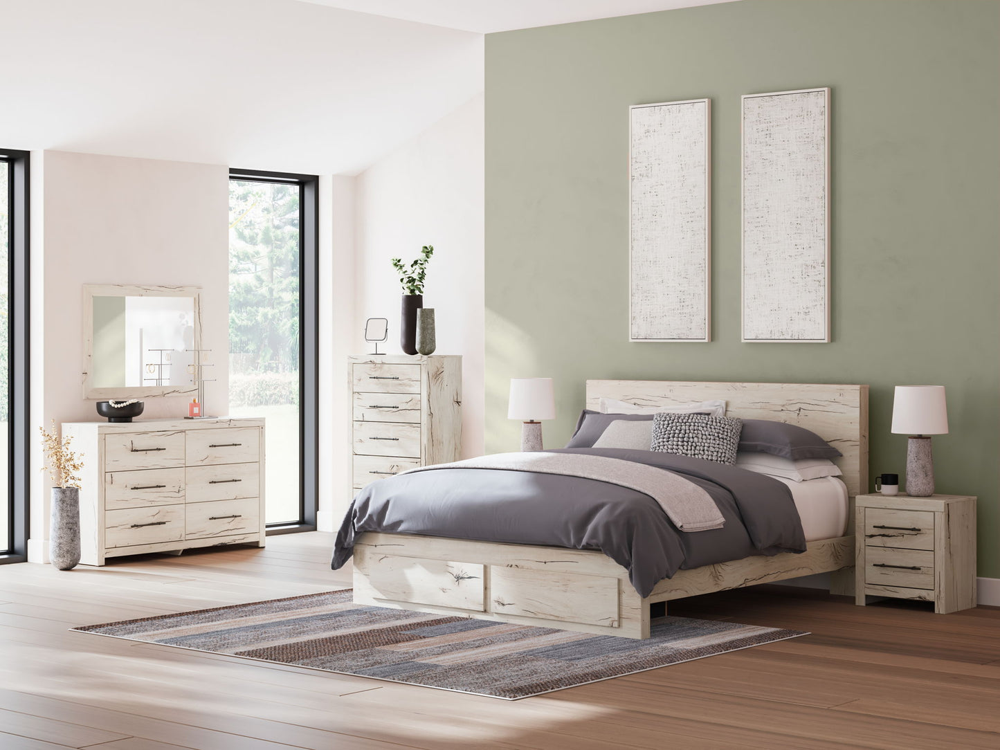 Lawroy - Panel Bed With Storage - The Sleep Loft - Online Mattress Showroom NYC