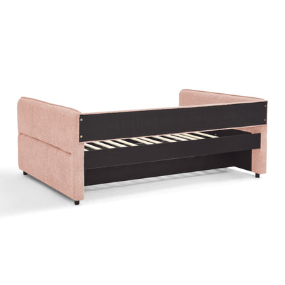 Upholstered Daybed With Pop Up Trundle - The Sleep Loft - Online Mattress Showroom NYC