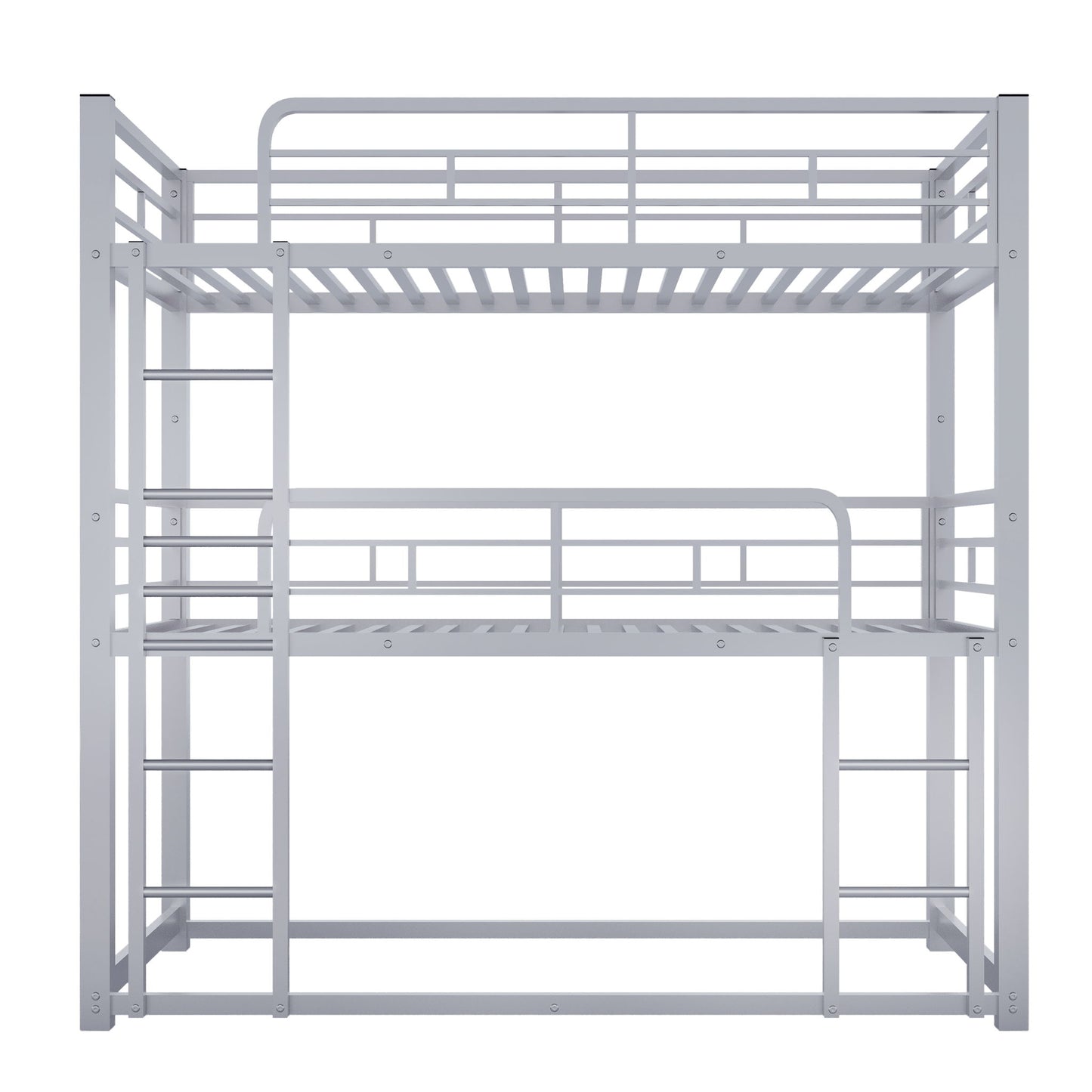 Triple Bunk Bed With Sturdy Construction And Space Saving Design - The Sleep Loft - Online Mattress Showroom NYC
