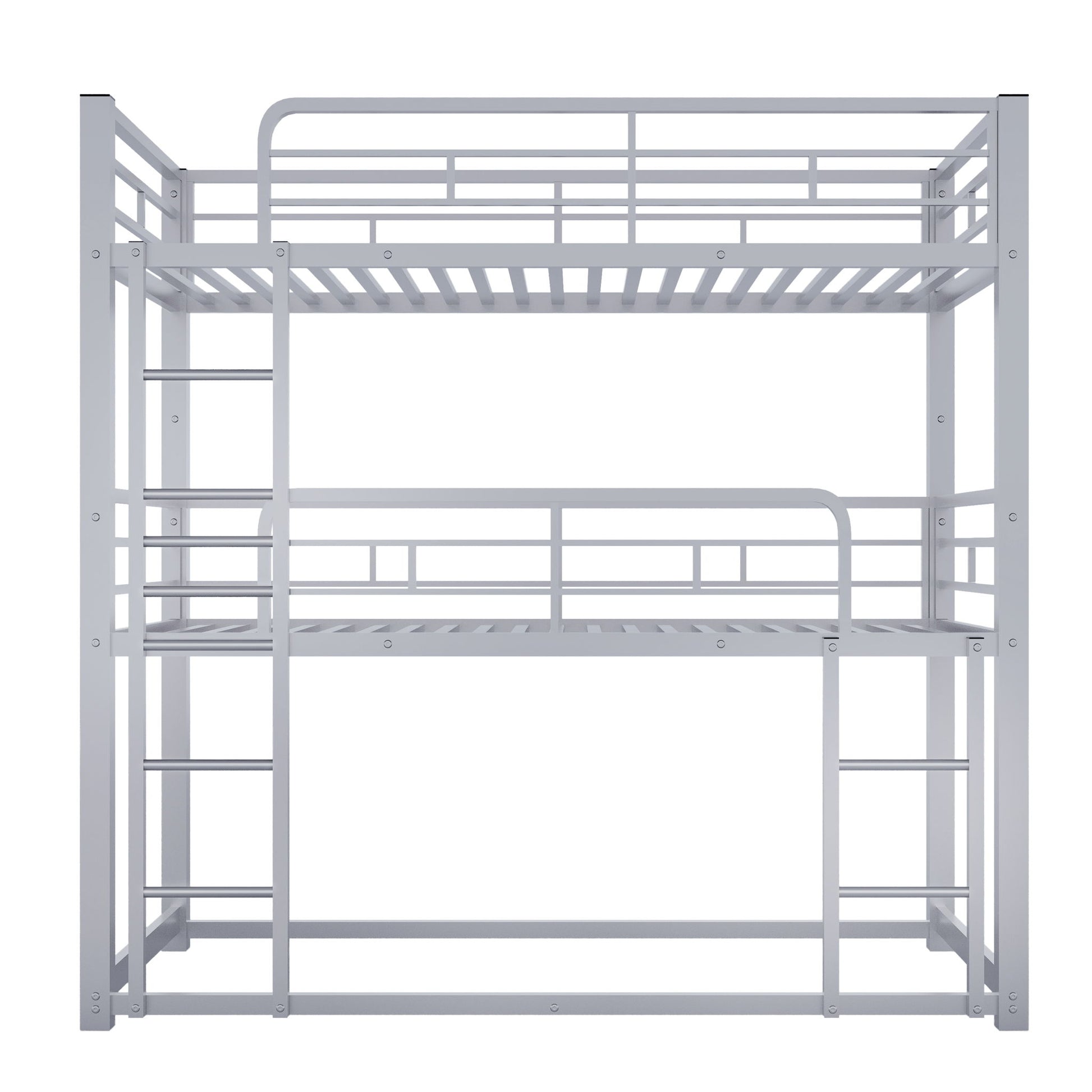 Triple Bunk Bed With Sturdy Construction And Space Saving Design - The Sleep Loft - Online Mattress Showroom NYC