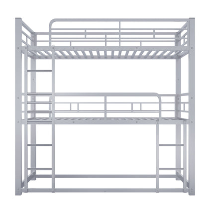 Triple Bunk Bed With Sturdy Construction And Space Saving Design - The Sleep Loft - Online Mattress Showroom NYC