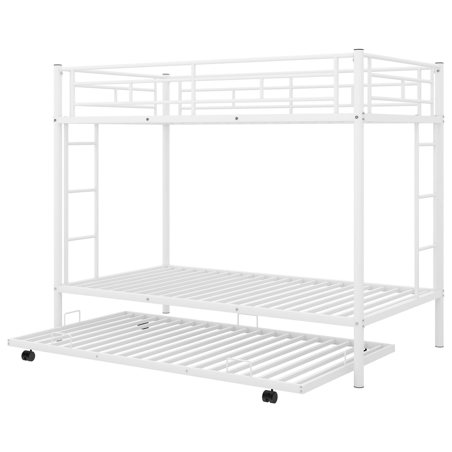 Twin Over Twin Bunk Bed With Trundle - The Sleep Loft - Online Mattress Showroom NYC