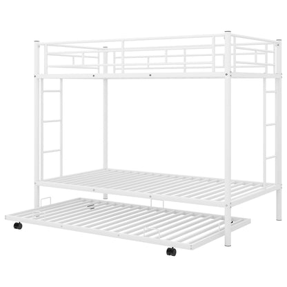 Twin Over Twin Bunk Bed With Trundle - The Sleep Loft - Online Mattress Showroom NYC
