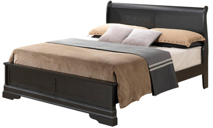 Sleigh Bed With Low Footboard - The Sleep Loft - Online Mattress Showroom NYC
