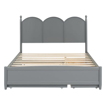 Platform Bed With With 2 Big Drawers And Trundle - The Sleep Loft - Online Mattress Showroom NYC