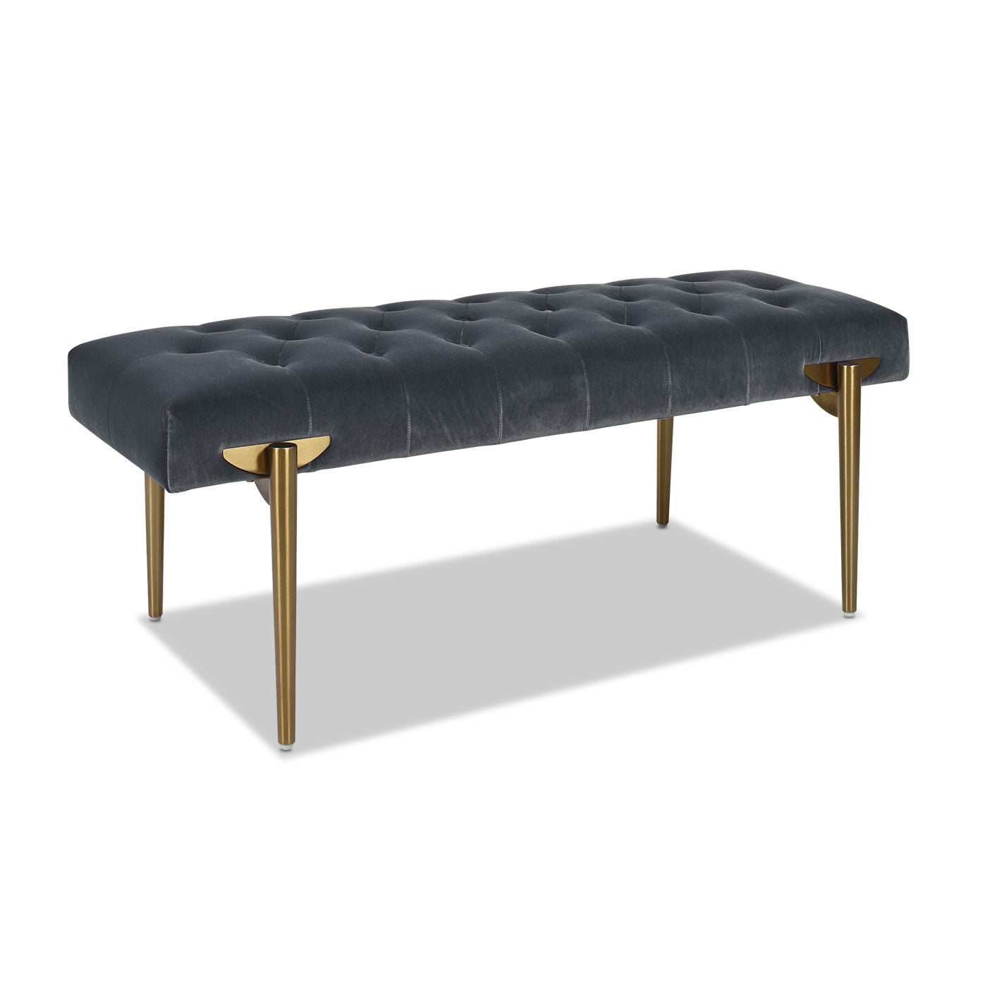 Aria - Upholstered Accent Bench - The Sleep Loft - Online Mattress Showroom NYC