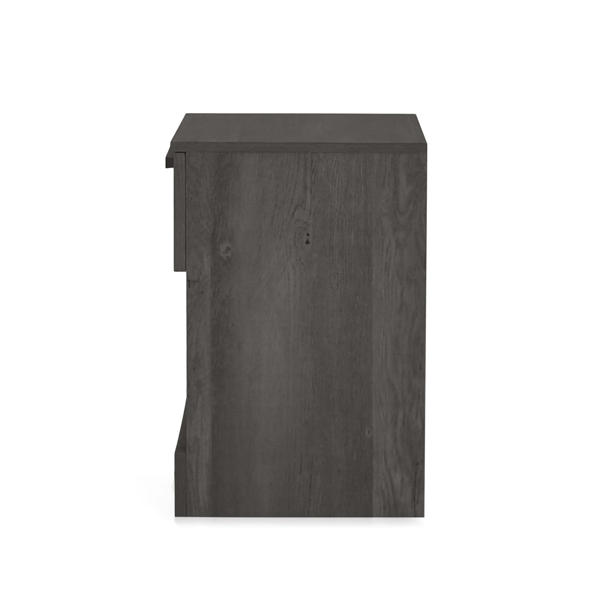 Broxon - Rustic Drawer Nightstand - The Sleep Loft - Online Mattress Showroom NYC