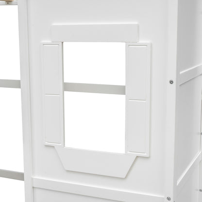 House Loft Bed With Ladder - The Sleep Loft - Online Mattress Showroom NYC