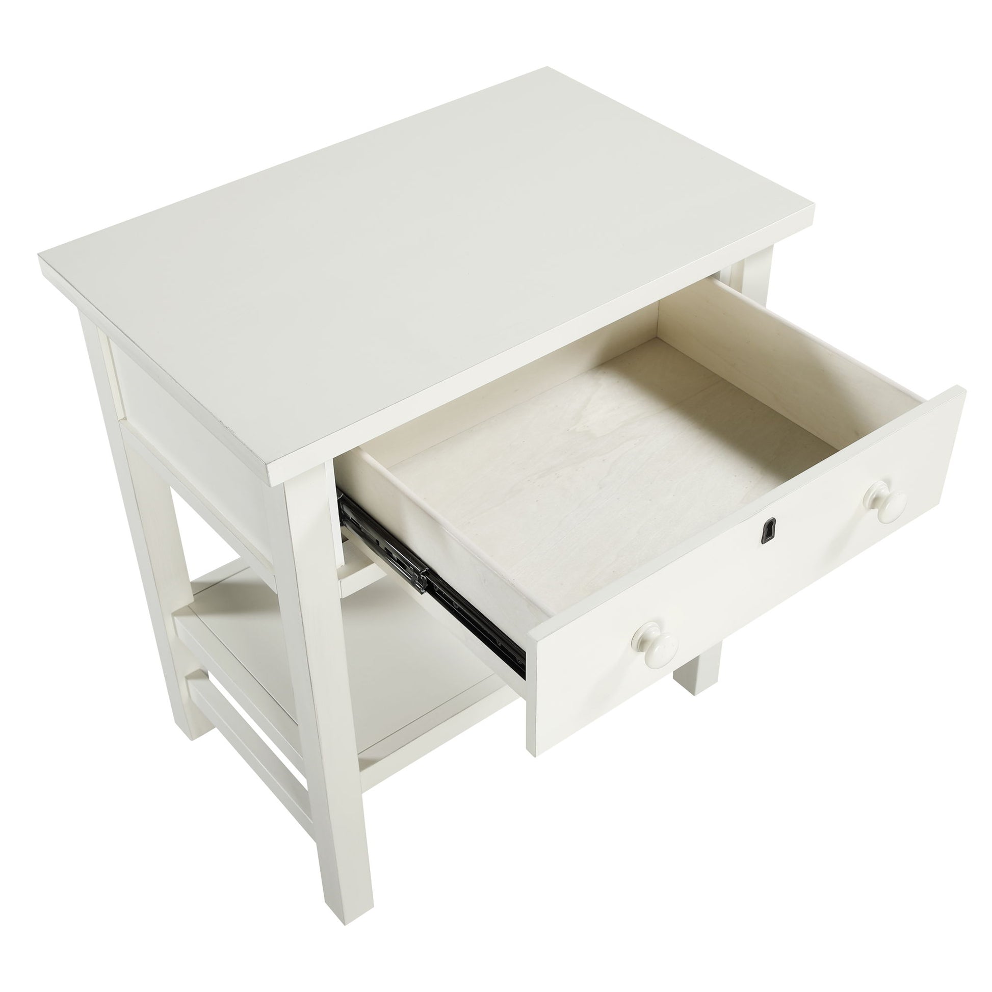 Finley - 1 Drawer Storage Nightstand - The Sleep Loft - Online Mattress Showroom NYC