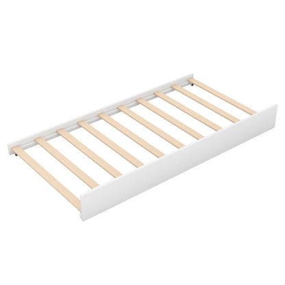 House Bed With Trundle In, Twin Size - White - The Sleep Loft - Online Mattress Showroom NYC