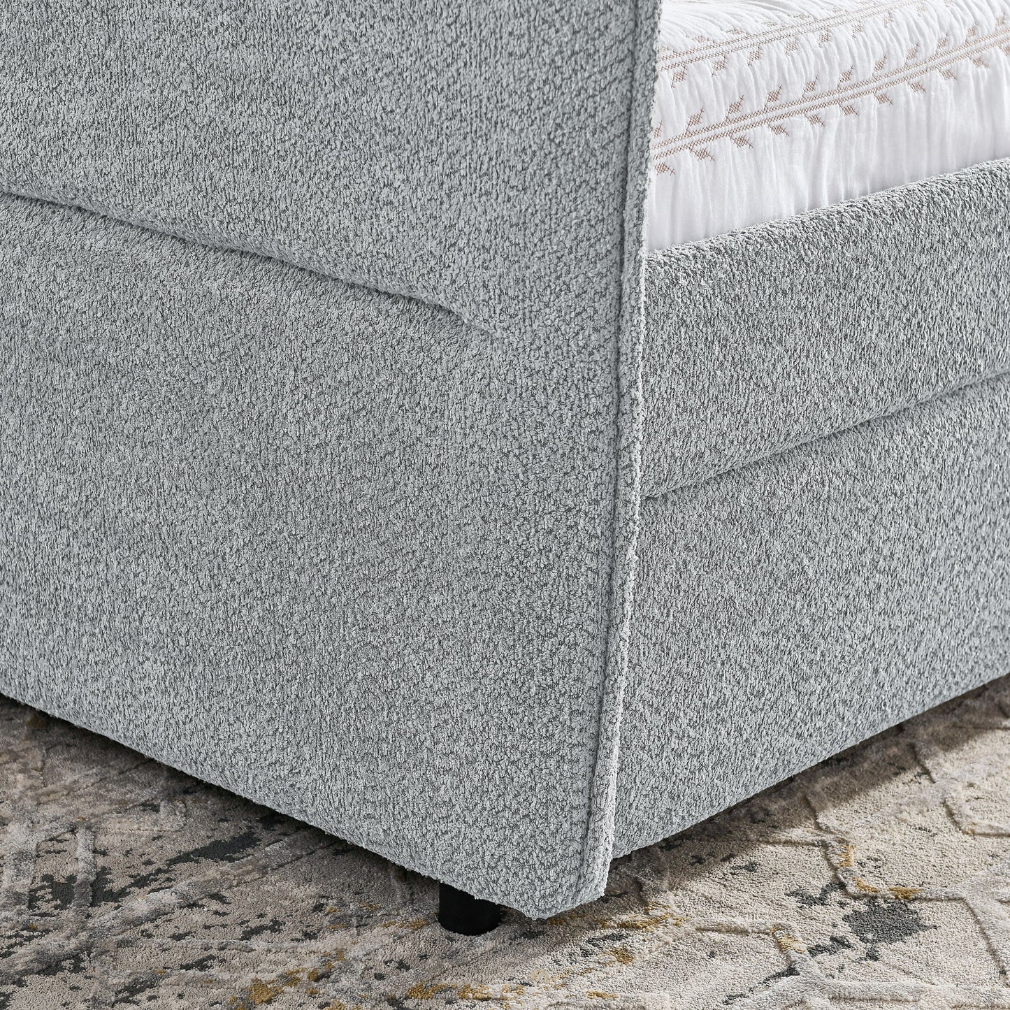 Upholstered Daybed & 2 Drawers - The Sleep Loft - Online Mattress Showroom NYC