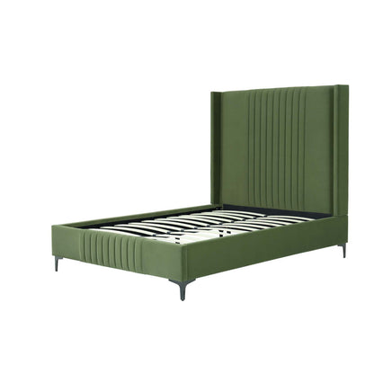 Promenade - Bed With Upholstered Headboard And Slats - The Sleep Loft - Online Mattress Showroom NYC