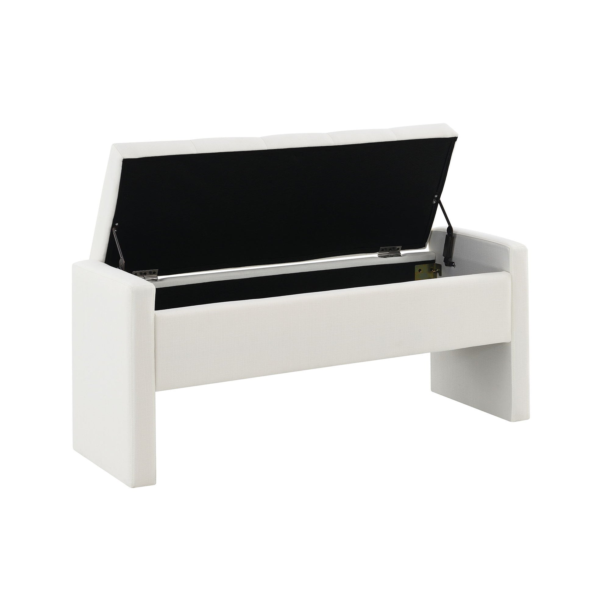 Modern Upholstered Large Bed End Bench With Storage - The Sleep Loft - Online Mattress Showroom NYC