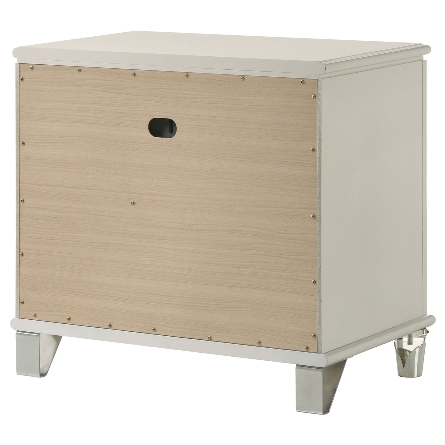 Gwendolyn - 2 Drawer Nightstand - White - The Sleep Loft - Online Mattress Showroom NYC