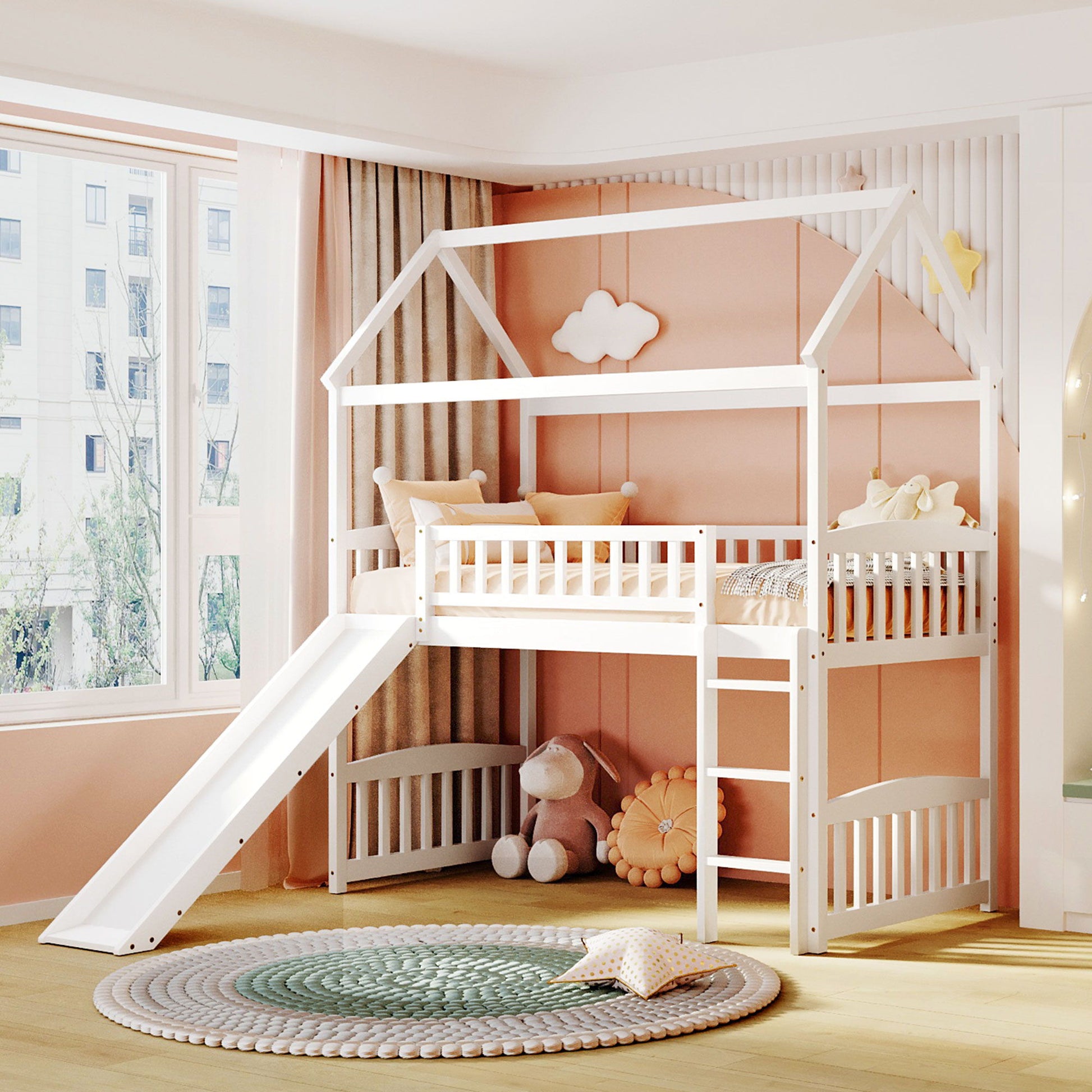 Loft Bed With Slide - The Sleep Loft - Online Mattress Showroom NYC