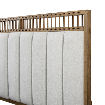 Elegant Design Upholstered And Strap Panel Bed - The Sleep Loft - Online Mattress Showroom NYC