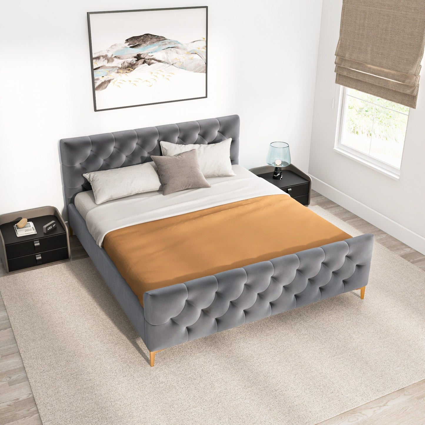 Bailey - Elegant Design Bed - The Sleep Loft - Online Mattress Showroom NYC