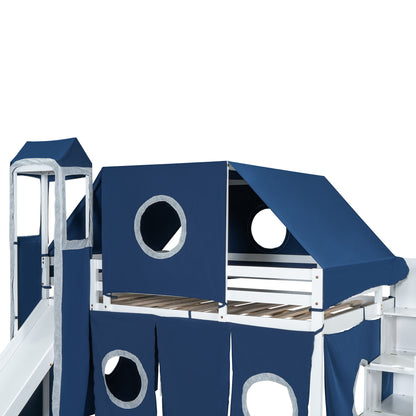 Loft Bed With Tent And Tower - The Sleep Loft - Online Mattress Showroom NYC