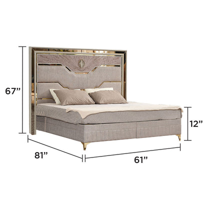 Omari - Upholstered Bed - The Sleep Loft - Online Mattress Showroom NYC