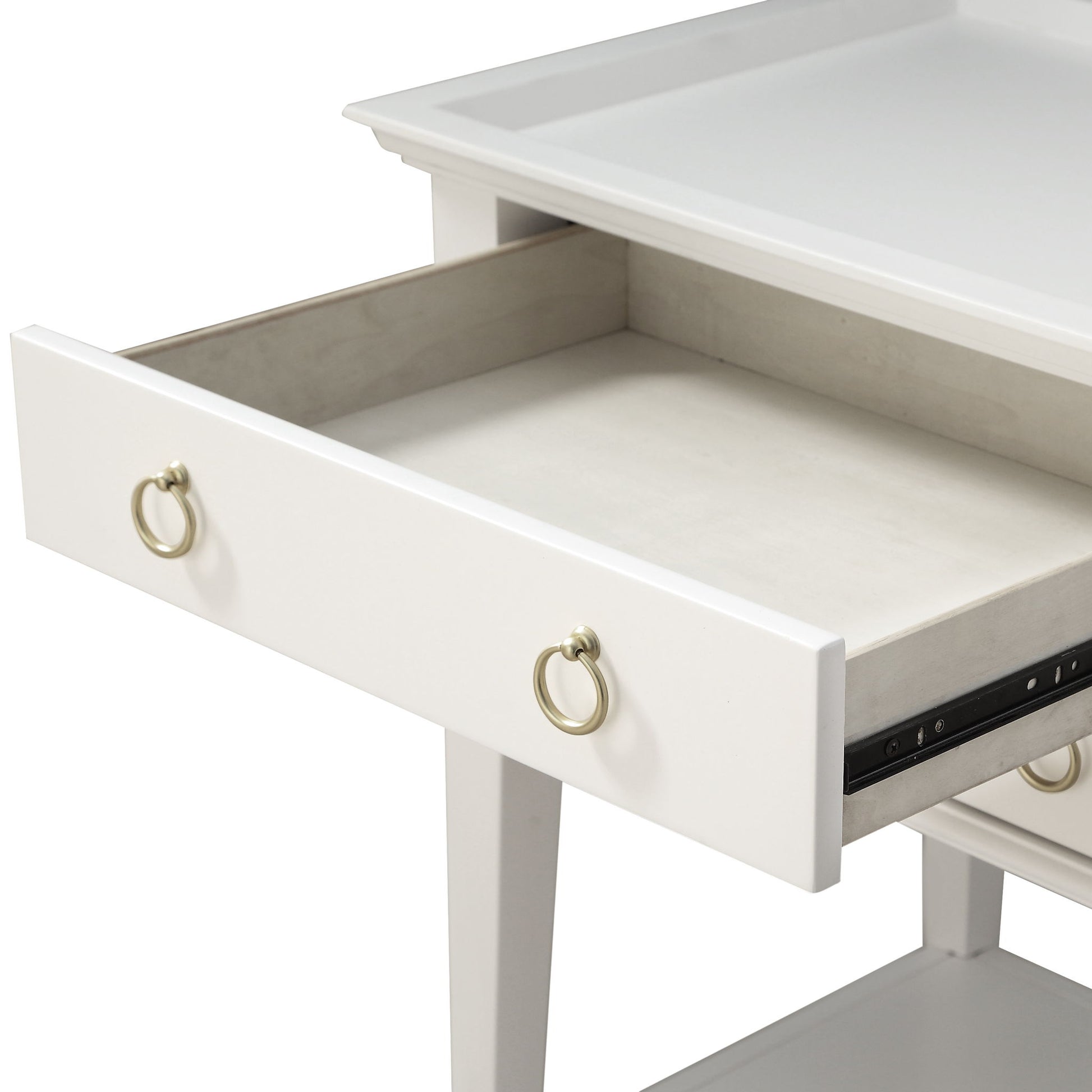 Carmona - 2 Drawer Tray Top Nightstand Pulls - The Sleep Loft - Online Mattress Showroom NYC