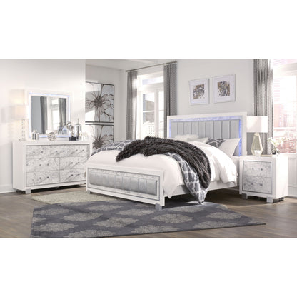 Skye - Marble Nightstand - White - The Sleep Loft - Online Mattress Showroom NYC