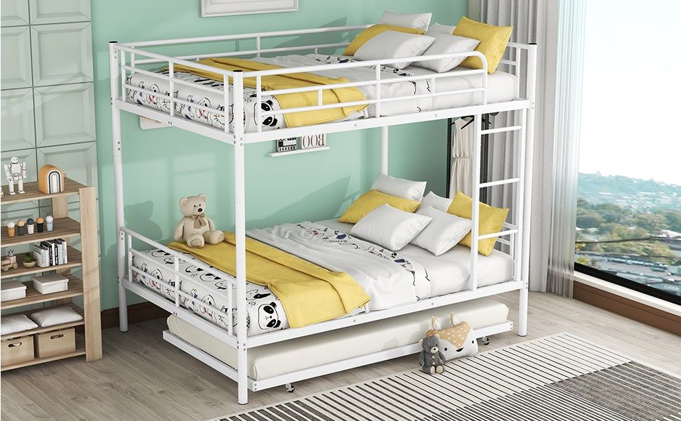 Steel Construction Bunk Bed - The Sleep Loft - Online Mattress Showroom NYC