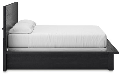 Londer - California King Panel Bed - Black - The Sleep Loft - Online Mattress Showroom NYC