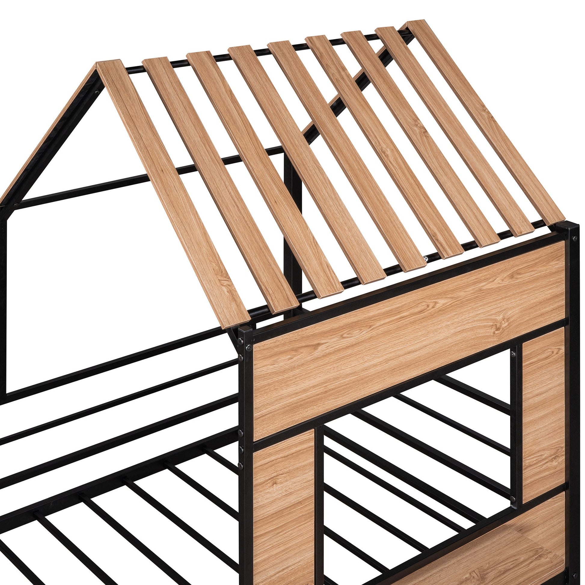 Loft Bed With Roof, Window, Guardrail, Ladder - The Sleep Loft - Online Mattress Showroom NYC