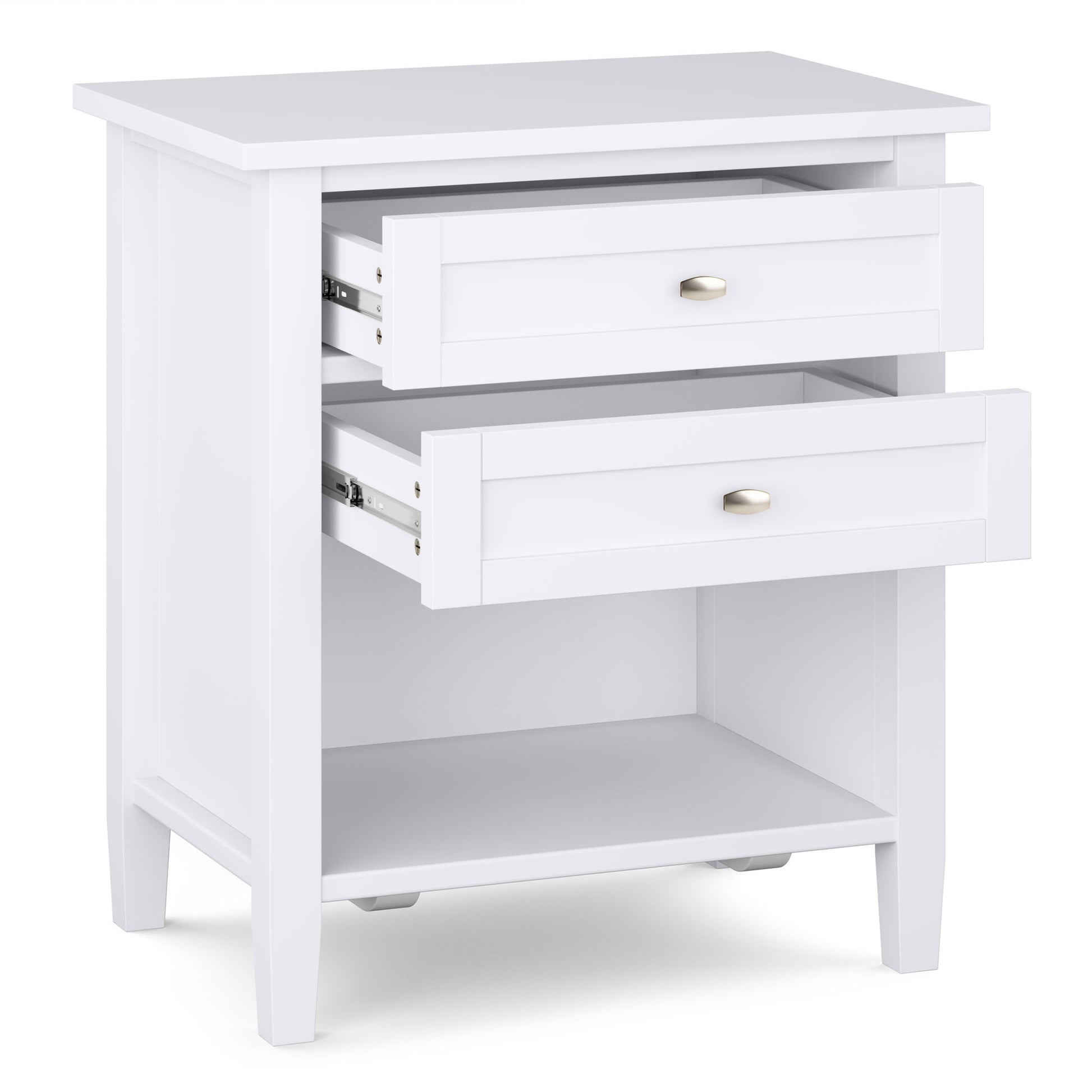 Warm Shaker - Handcrafted Bedside Table - The Sleep Loft - Online Mattress Showroom NYC