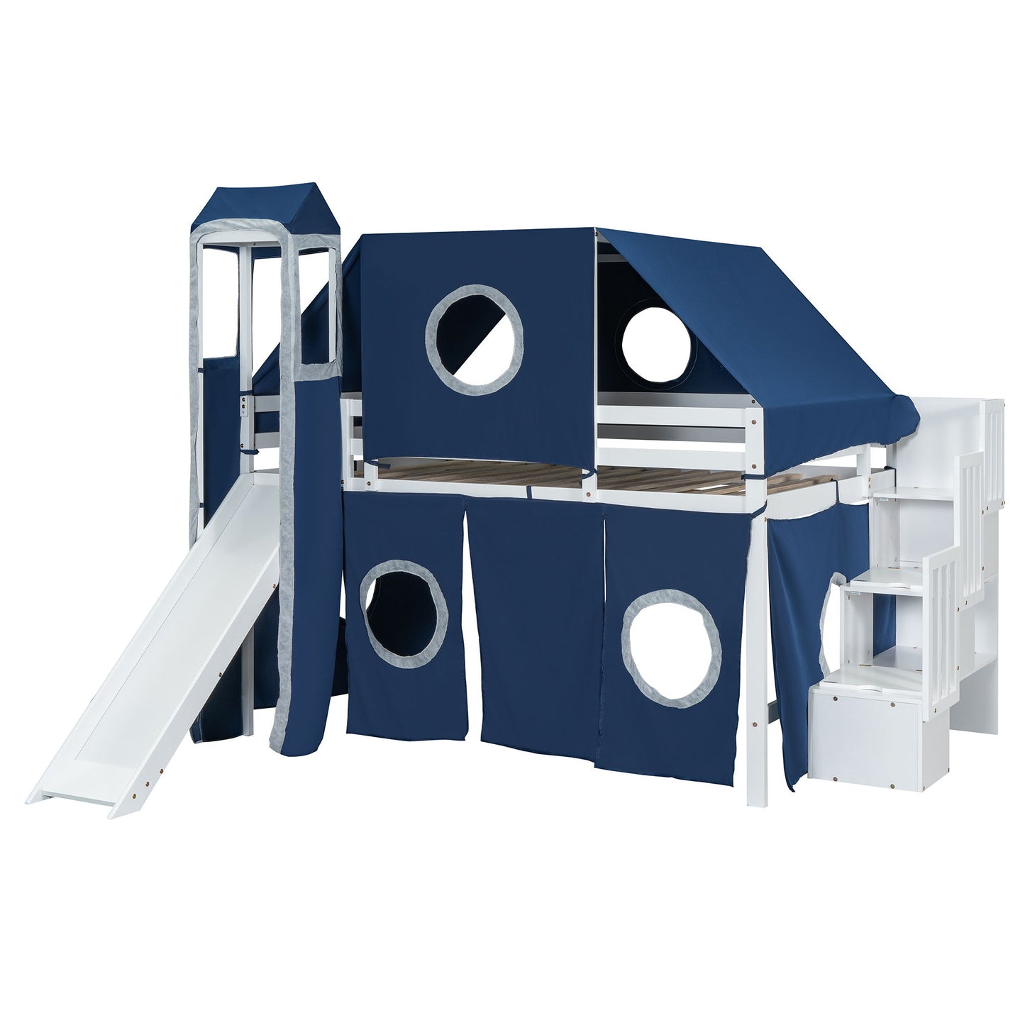 Loft Bed With Tent And Tower - The Sleep Loft - Online Mattress Showroom NYC